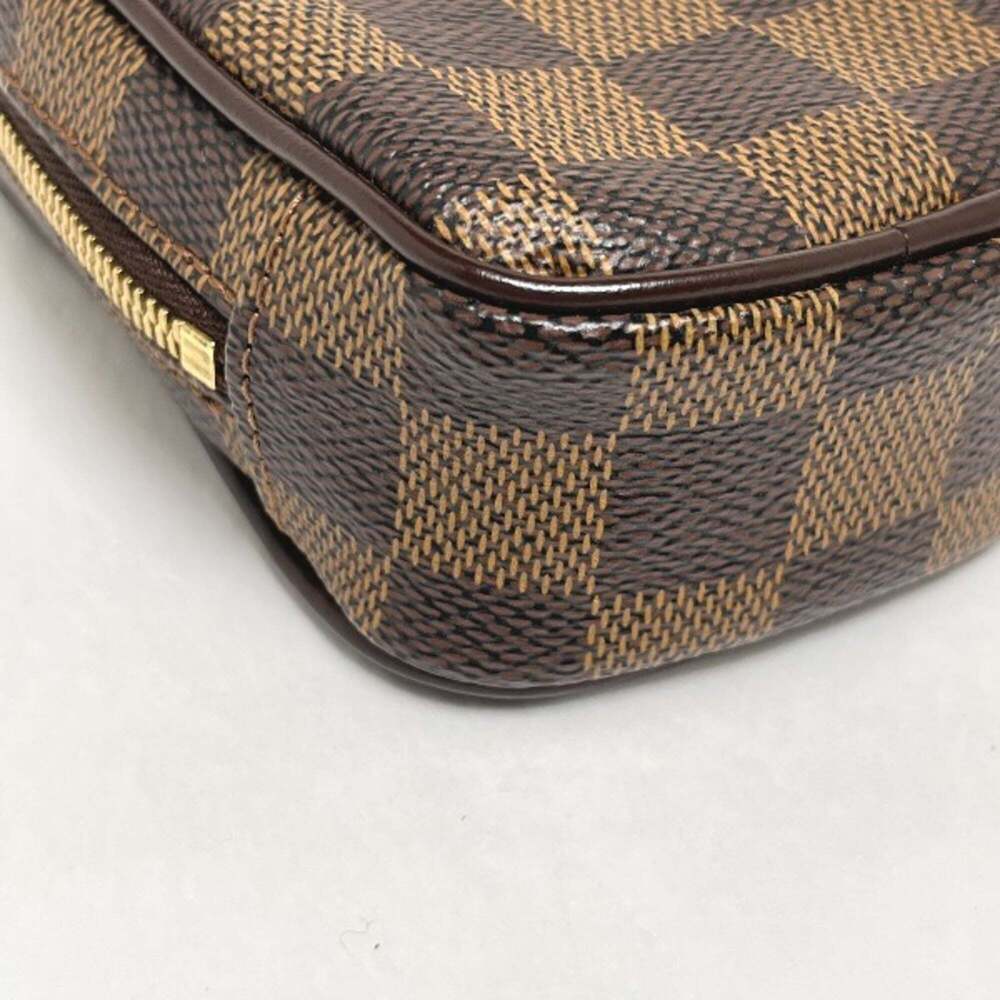 LOUIS VUITTON Authentic Brown Damier Pouch - Picture 3 of 13